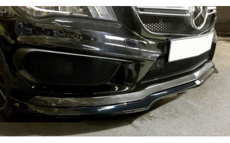 Накладка передняя Mercedes CLA-class W117 2017-2019
