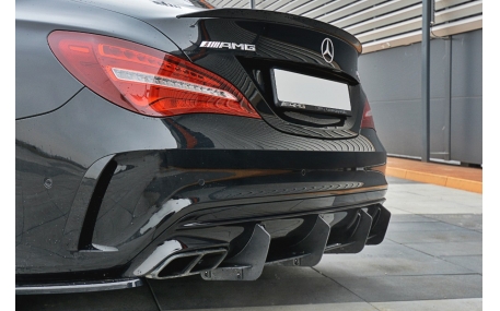 Накладка задняя Mercedes CLA-class W117 2017-2019