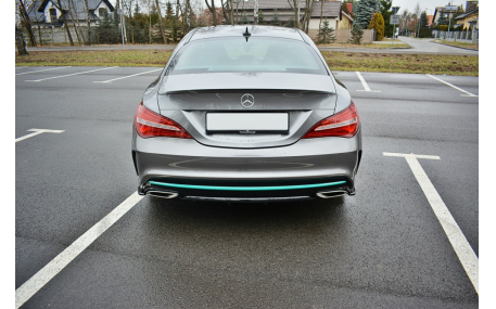 Накладка задняя Mercedes CLA-class W117 2017-2019