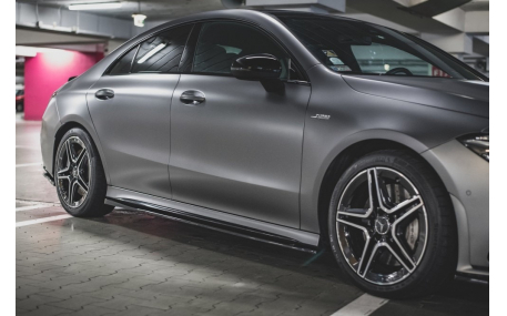 Накладки на пороги Mercedes CLA-class C118