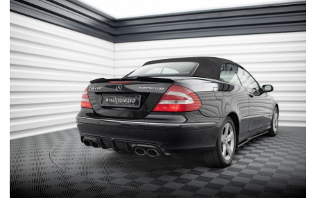Накладка задняя Mercedes CLK-class W209 2002-2005