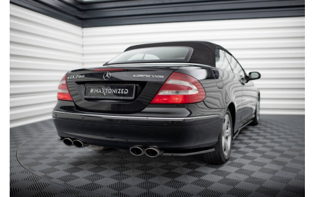 Накладка задняя Mercedes CLK-class W209 2002-2005
