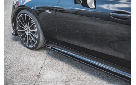 Накладки на пороги Mercedes CLS-class C257