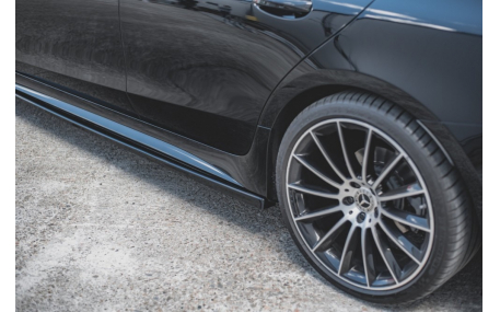 Накладки на пороги Mercedes CLS-class C257