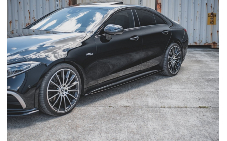 Накладки на пороги Mercedes CLS-class C257