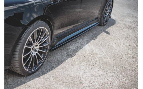 Накладки на пороги Mercedes CLS-class C257