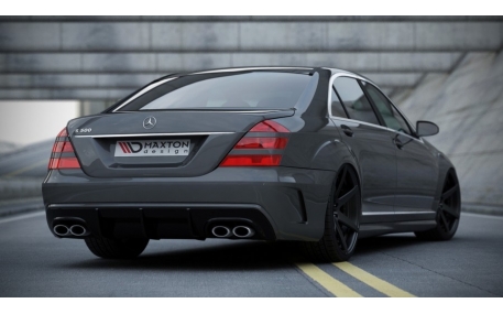 Бампер задний Mercedes S-class W221
