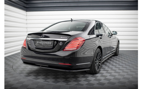 Накладка задняя Mercedes S-сlass W222 2013-2017