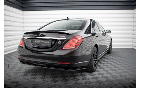 Накладка задняя Mercedes S-сlass W222 2013-2017