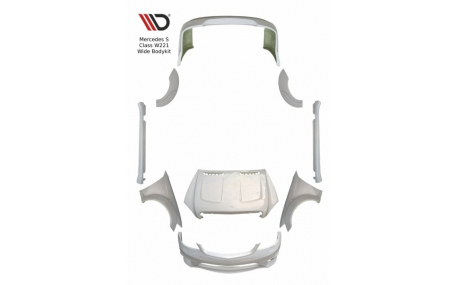 Комплект обвеса Mercedes S-class W221