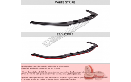 Накладка передняя Mercedes SL R230 