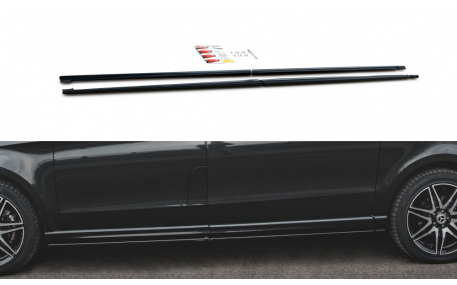 Накладки на пороги Mercedes Vito W447