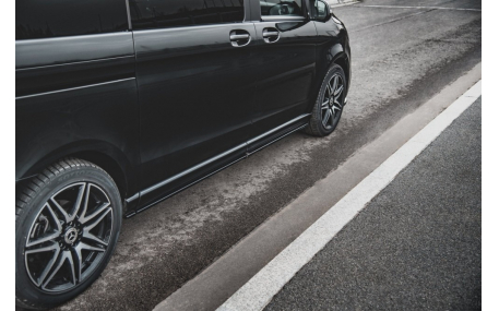 Накладки на пороги Mercedes Vito W447