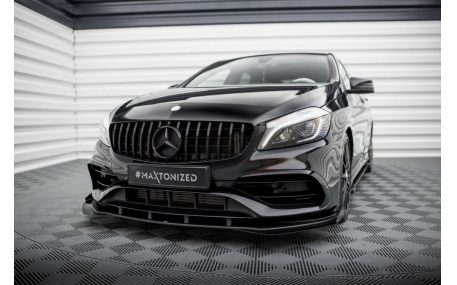 Накладка передняя Mercedes A-class W176 2015-2018