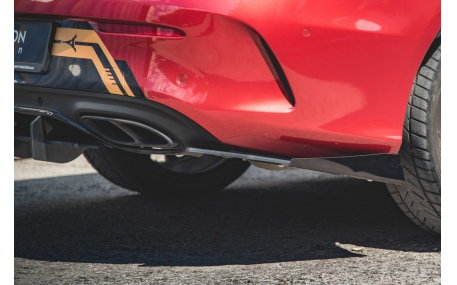 Накладка задняя Mercedes C-class W205 Coupe 2014-2019