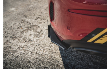 Накладка задняя Mercedes C-class W205 Coupe 2014-2019