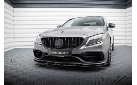 Накладка передняя Mercedes C-class W205 2019-2021
