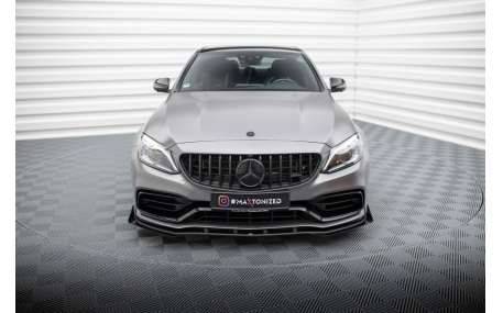 Накладка передняя Mercedes C-class W205 2019-2021
