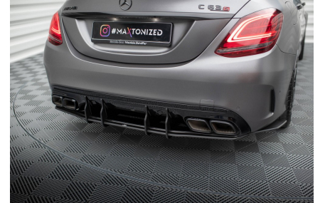 Накладка задняя Mercedes С-class W205 Sedan 2019-2021