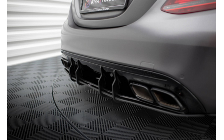 Накладка задняя Mercedes С-class W205 Sedan 2019-2021