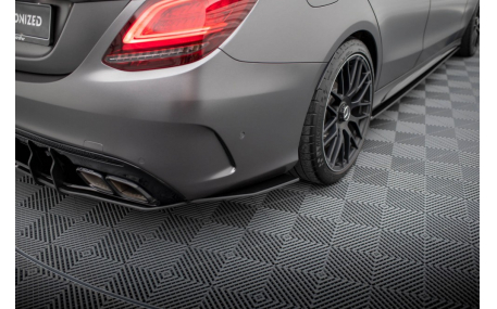 Накладка задняя Mercedes С-class W205 Sedan 2019-2021