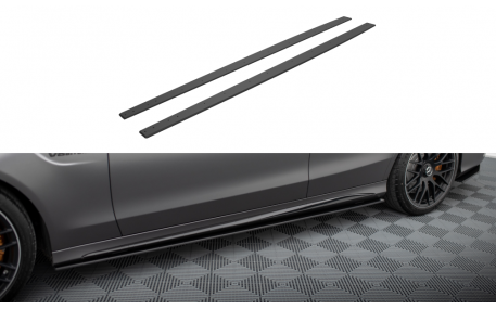 Пороги Mercedes C-class W205 2019-2021