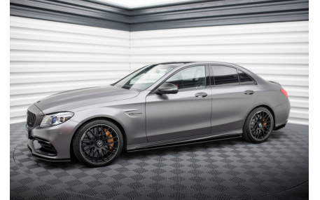 Пороги Mercedes C-class W205 2019-2021