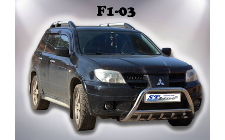 Защита передняя Mitsubishi Outlander 