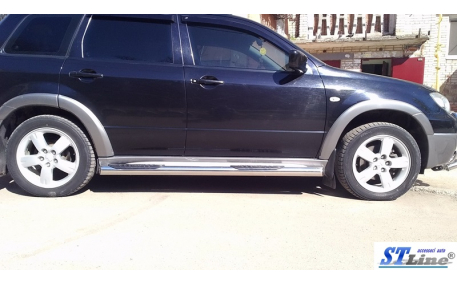 Подножки Mitsubishi Outlander