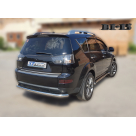 Защита задняя Mitsubishi Outlander