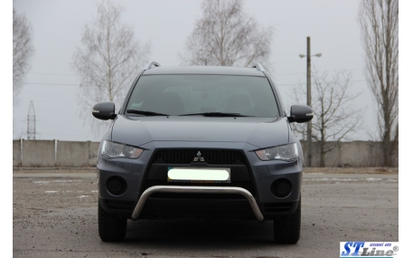 Защита передняя Mitsubishi Outlander XL