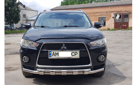 Защита передняя Mitsubishi Outlander