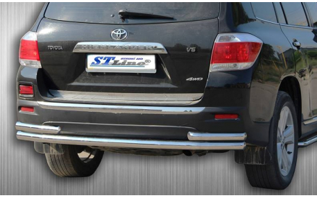 Защита задняя Mitsubishi Outlander