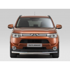 Защита передняя Mitsubishi Outlander