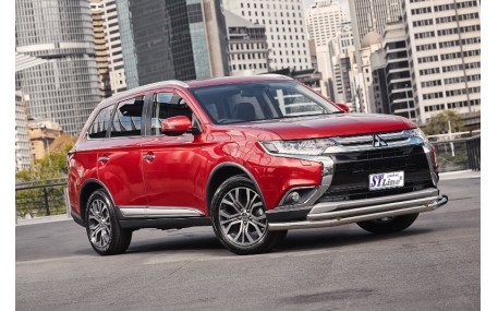 Защита передняя Mitsubishi Outlander