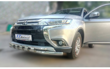 Защита передняя Mitsubishi Outlander