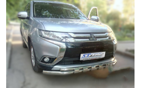 Защита передняя Mitsubishi Outlander
