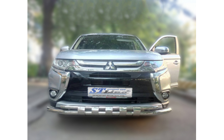 Защита передняя Mitsubishi Outlander