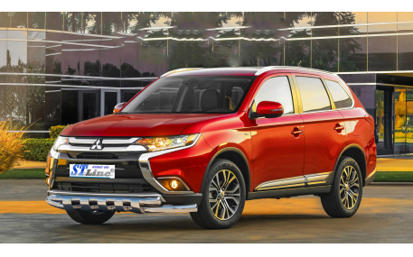 Защита передняя Mitsubishi Outlander