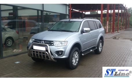 Защита передняя Mitsubishi Pajero Sport