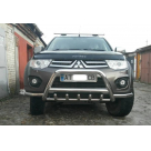 Защита передняя Mitsubishi Pajero Sport