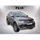 Защита передняя Mitsubishi Pajero Sport