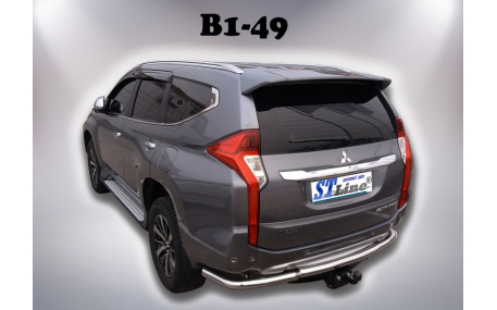 Защита задняя Mitsubishi Pajero Sport