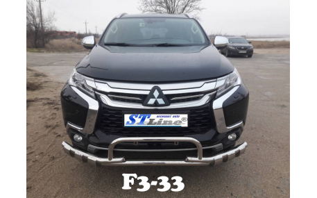 Защита передняя Mitsubishi Pajero Sport