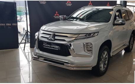 Защита передняя Mitsubishi Pajero Sport