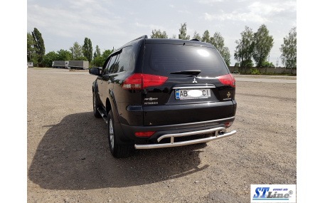 Защита задняя Mitsubishi Pajero Sport