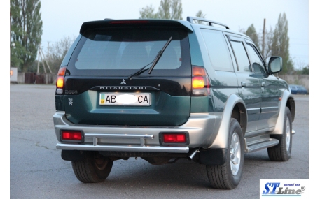 Защита задняя Mitsubishi Pajero Sport