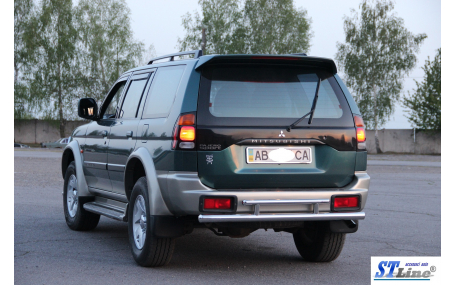 Защита задняя Mitsubishi Pajero Sport