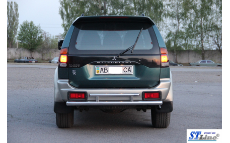 Защита задняя Mitsubishi Pajero Sport