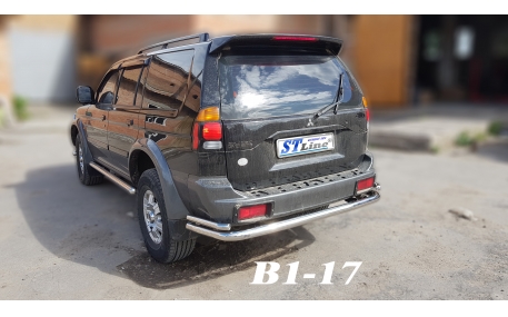 Защита задняя Mitsubishi Pajero Sport